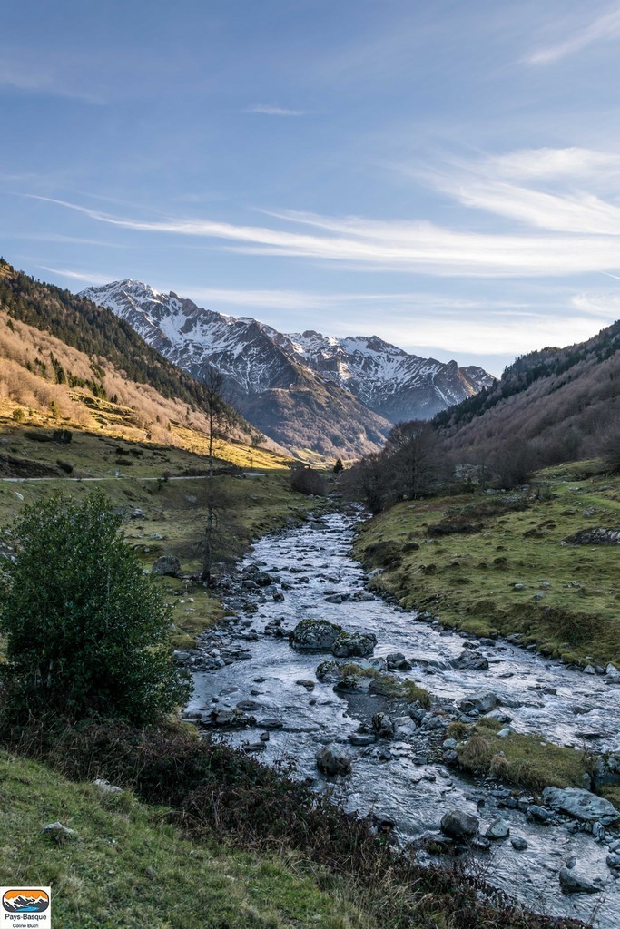 2018, 64, Aquitaine, Artouste Fabrèges, Haut Béarn, Laruns, Vallée d'Ossau, nature, paysage, HDR, ciel, eau, rivière, gave de Brousset, pyrénées Atlantiques, Aquitaine, Coline Buch, France, Pyrénées