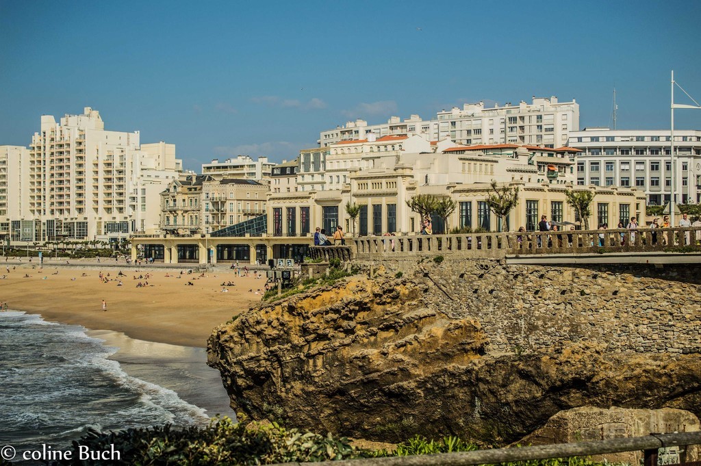 La grande plage, Biarritz, soleil, tourisme, port, Coline Buch, Sud/Ouest, Océan, pyrénées,  Pyrénées Atlantiques, 64, guide photo