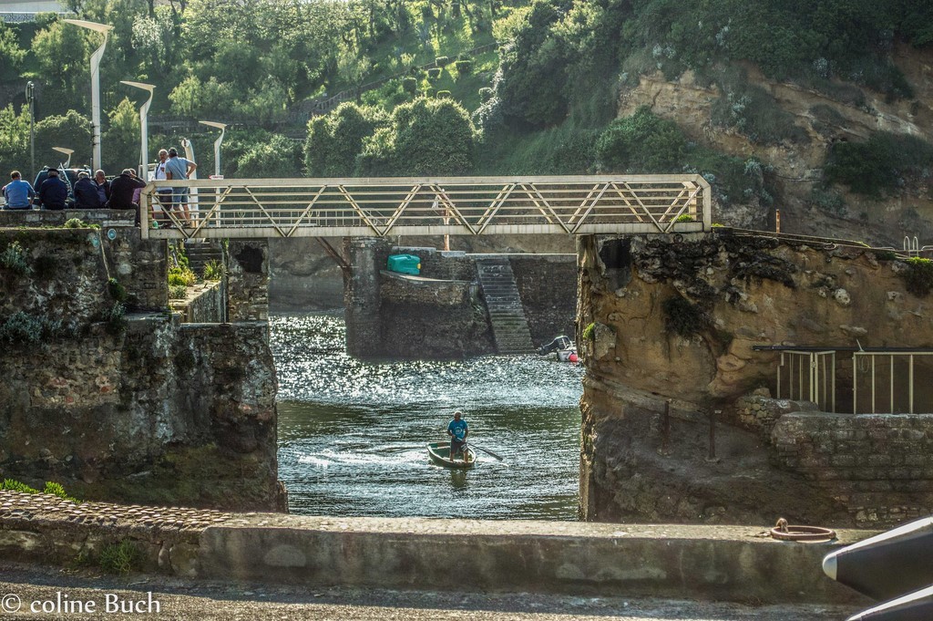 passerelle, le port, la digue, Biarritz, soleil, tourisme, Coline Buch, Sud/Ouest, Océan, pyrénées