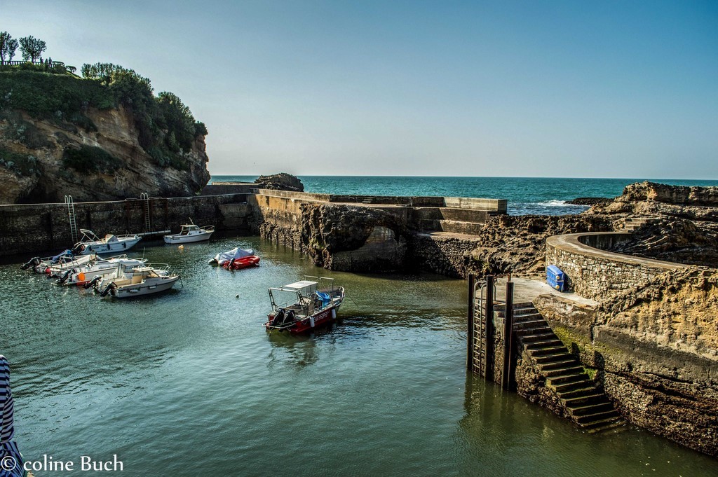 La Digue, murs, bateaux, Biarritz, soleil, tourisme, port, Coline Buch, Sud/Ouest, Océan, pyrénées