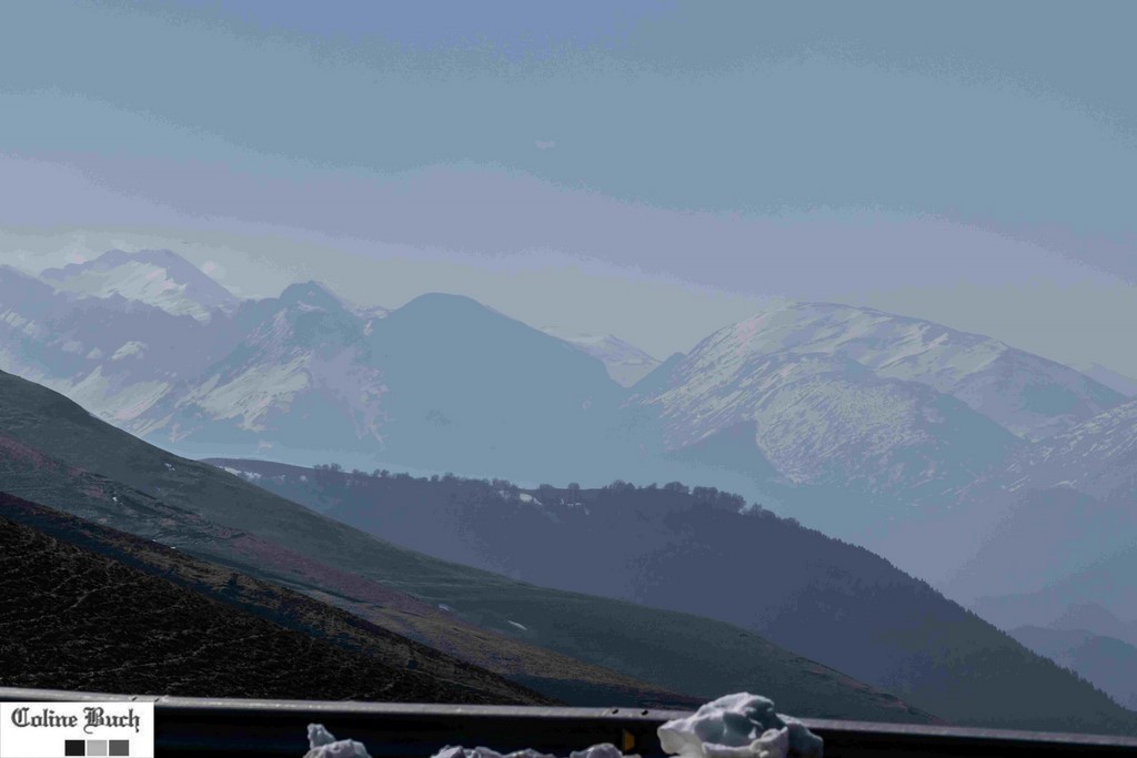 Port De Larrau, panneau, 1585 m, printemps, 2018, montagne, pays Basque, Aquitaine, la soule, Coline Buch, France, vue