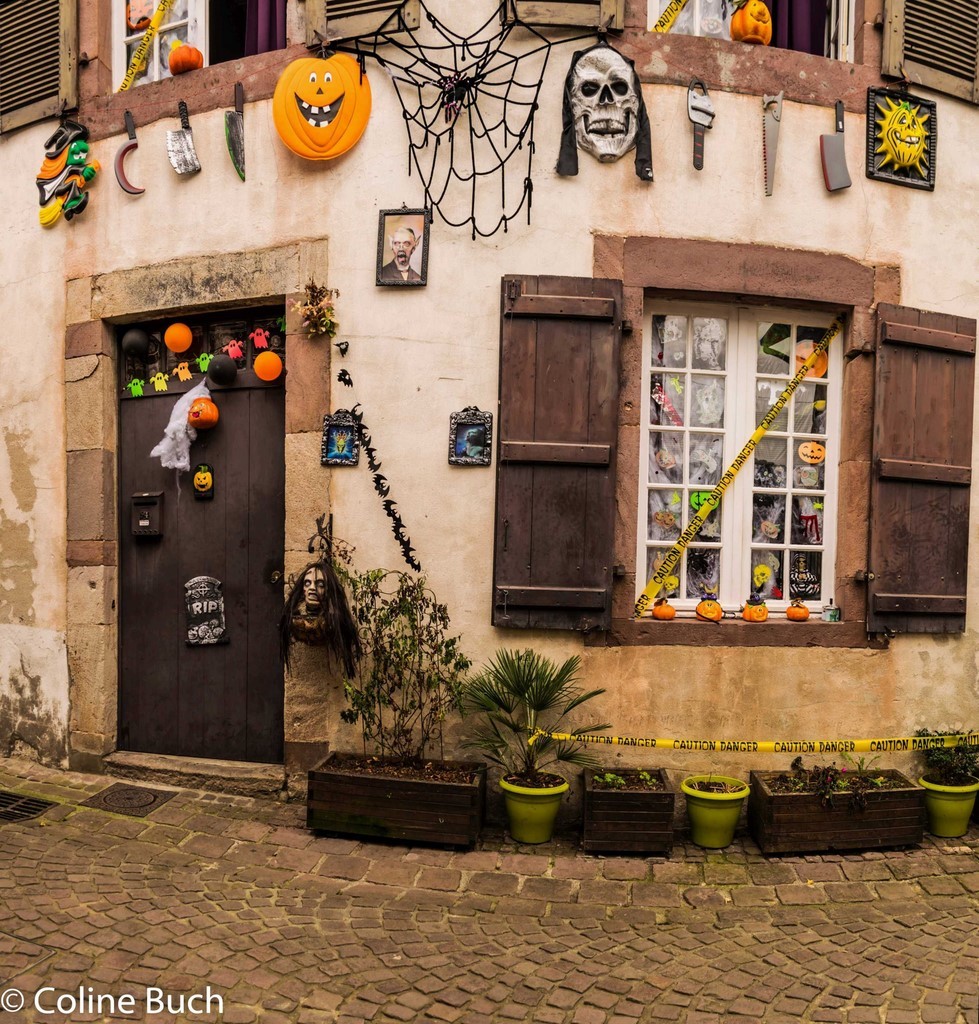 Halloween, Centre, citadelle, hiver, Saint-Jean-Pied-de-port, 2018, Coline Buch, Sud/Ouest, montagne, pyrénées,  Pyrénées Atlantiques, 64, guide photo